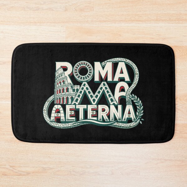 Item preview, Roma Aeterna Design, Rome Italy Artwork, Eternal Rome, Ancient Rome, Roman Empire, Rome Travel Gift, Roman History, Roman Legion, Latin Art, Rome City Design, Roman Culture designed and sold by Typologystudios.