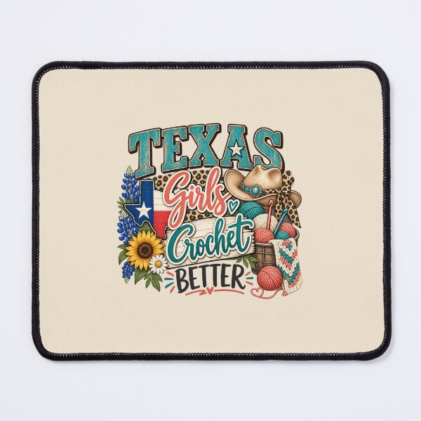Item preview, Texas Girls Crochet Better Funny Crochet Design designed and sold by SASS-Crochet.