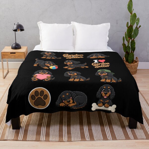 Item preview, Cute Gordon Setter stickers and apparel design designed and sold by rafaeltto.