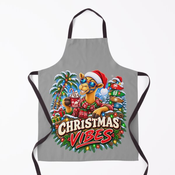 Item preview, Christmas Vibes – Fun Christmas Gift for Camel Lovers – Funny Camel T-Shirt Gift for Animal Lovers designed and sold by Camel & Quirk.