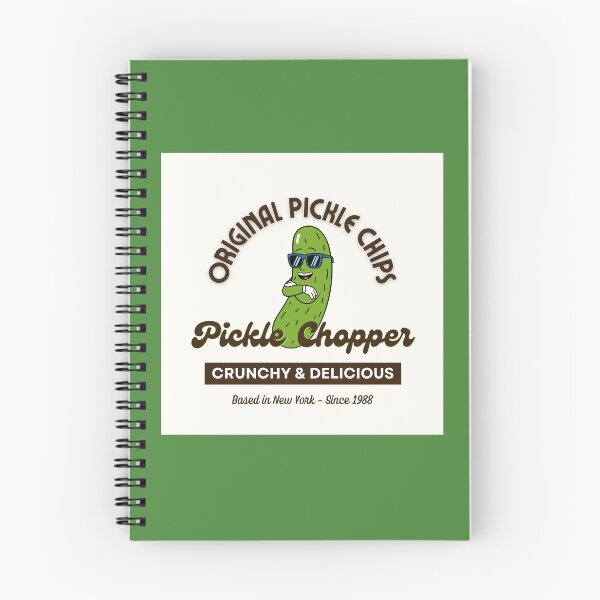 Item preview, Original Pickle Chopper Pickle Chips Logo – Funny Fictional Snack Company Design designed and sold by cheekylorns.