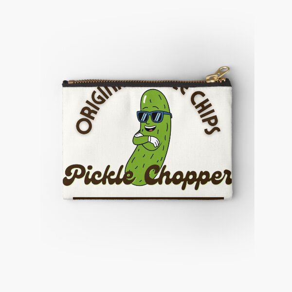 Item preview, Original Pickle Chopper Pickle Chips Logo – Funny Fictional Snack Company Design designed and sold by cheekylorns.
