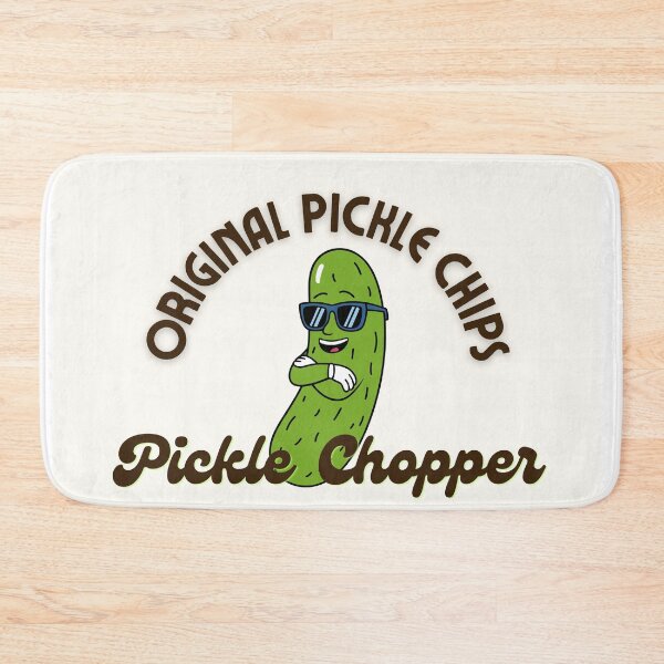 Item preview, Original Pickle Chopper Pickle Chips Logo – Funny Fictional Snack Company Design designed and sold by cheekylorns.