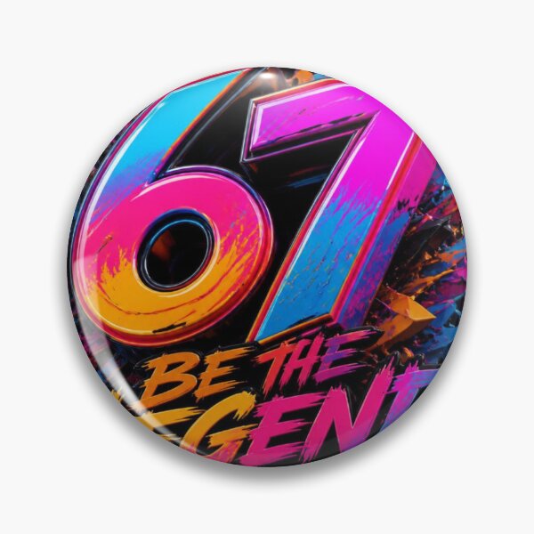Item preview, Be The Legend Number 67 Graffiti Colorful Paint Splatter designed and sold by AgnesB77.