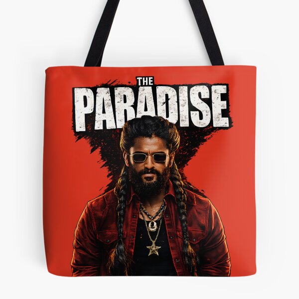 Item preview, The Paradise Nani Fan Art | Nani Paradise Movie Red Black Mass Design designed and sold by lexxclothing.