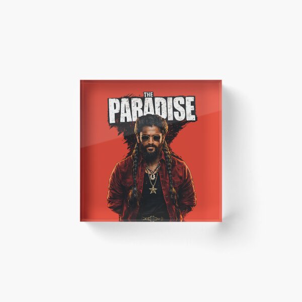 Item preview, The Paradise Nani Fan Art | Nani Paradise Movie Red Black Mass Design designed and sold by lexxclothing.
