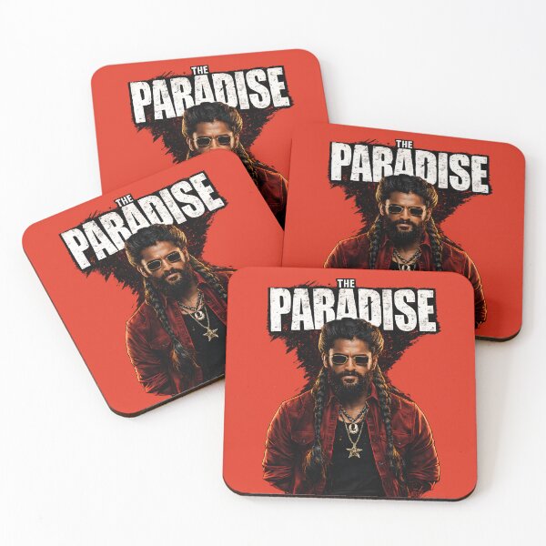 Item preview, The Paradise Nani Fan Art | Nani Paradise Movie Red Black Mass Design designed and sold by lexxclothing.