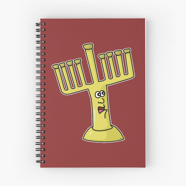 Item preview, Funny Surprised Menorah Sticker | Festival of Yikes Decor designed and sold by MyxaART.