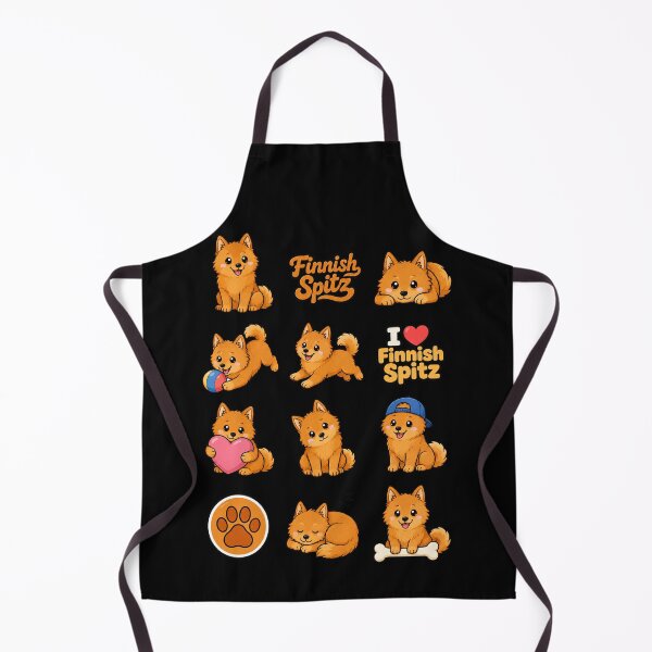 Item preview, Cute Finnish Spitz stickers and apparel design designed and sold by rafaeltto.
