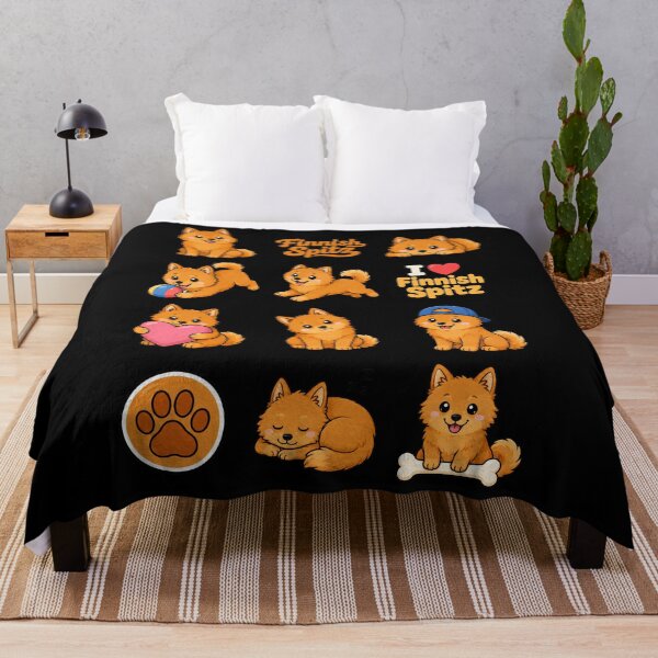 Item preview, Cute Finnish Spitz stickers and apparel design designed and sold by rafaeltto.