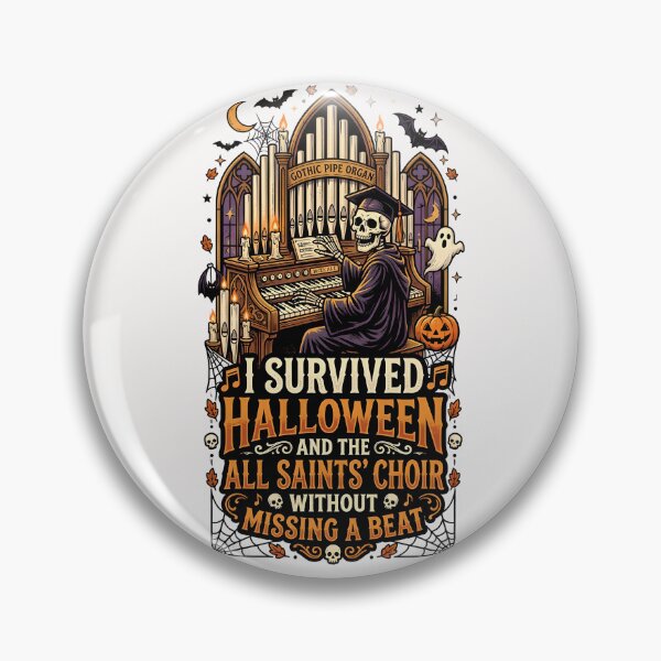 Item preview, I survived Halloween - Halloween for church organists designed and sold by ParadoxParadox.