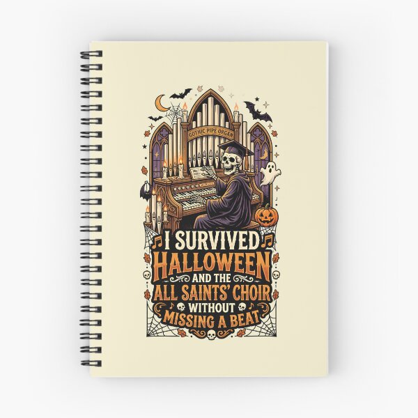 Item preview, I survived Halloween - Halloween for church organists designed and sold by ParadoxParadox.