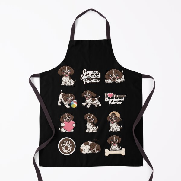 Item preview, Cute German Shorthaired Pointer stickers and apparel design designed and sold by rafaeltto.