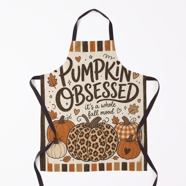 Item preview, Pumpkin Obsessed Fall Mood Aesthetic Design designed and sold by PrintandJoy.