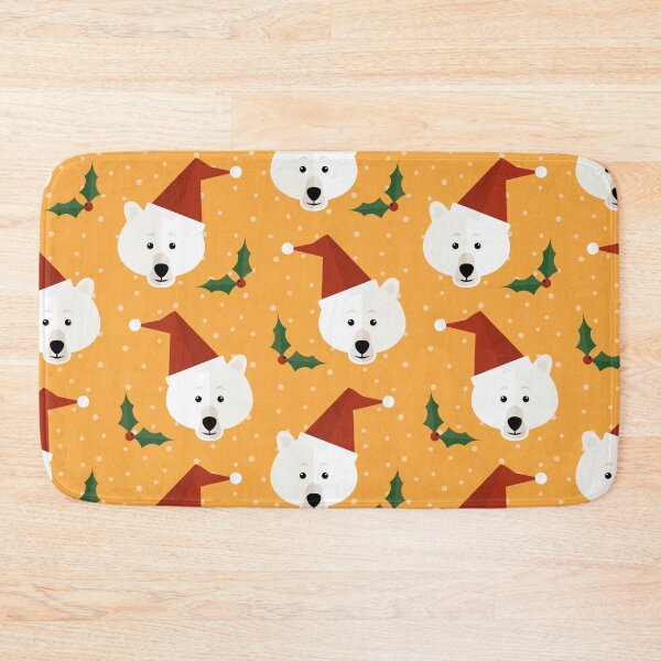 Item preview, Polar bears on orange designed and sold by reneesillus.
