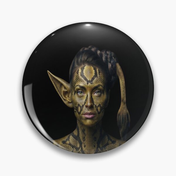 Item preview, Serpent Elf Queen Dark Fantasy Portrait designed and sold by AfresStudio.