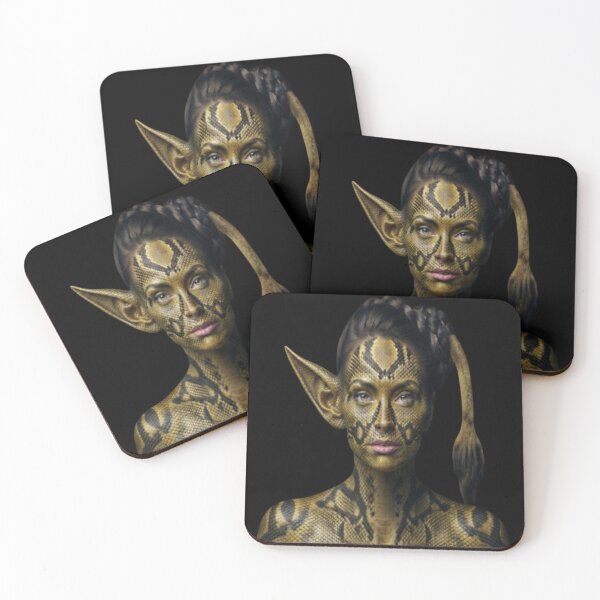 Item preview, Serpent Elf Queen Dark Fantasy Portrait designed and sold by AfresStudio.