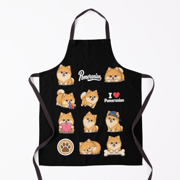 Item preview, Cute Pomeranian stickers and apparel design designed and sold by rafaeltto.