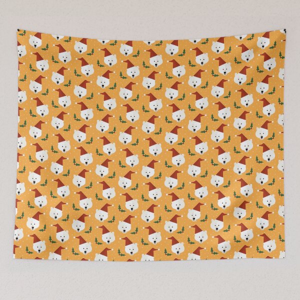 Item preview, Polar bears on orange designed and sold by reneesillus.