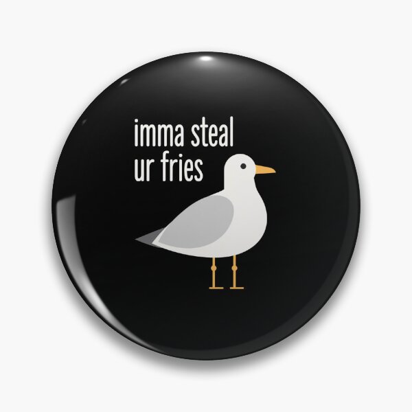 Item preview, Imma Steal Ur Fries Funny Seagull designed and sold by bobcatmarty.