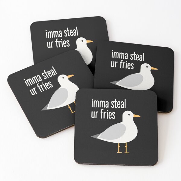 Item preview, Imma Steal Ur Fries Funny Seagull designed and sold by bobcatmarty.