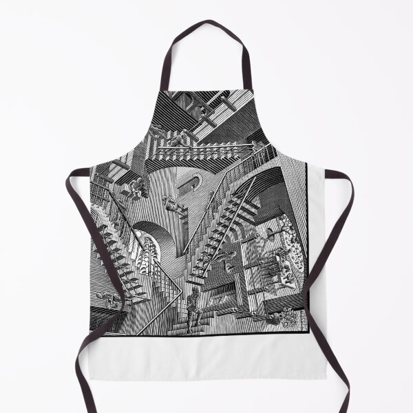 Item preview, Relatividad de M.C. Escher (grabado en madera) designed and sold by SummerlandsArt.