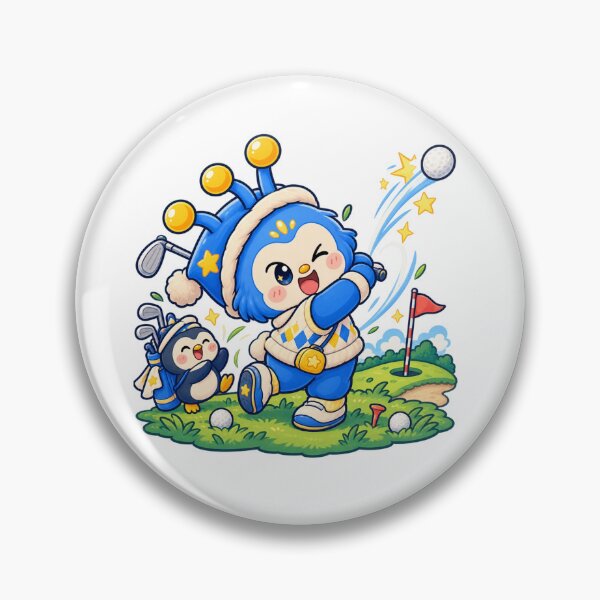 Item preview, AOMJAI Cute Golf Buddy Golfer designed and sold by AOMJAI-Studio.