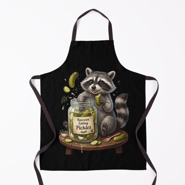 Item preview, Raccoon Eating Pickles designed and sold by Zbixu.