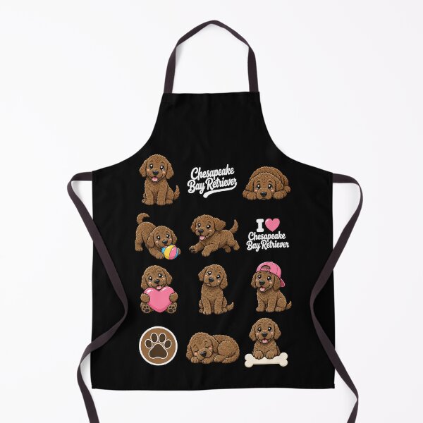 Item preview, Cute Chesapeake Bay Retriever stickers and apparel design designed and sold by rafaeltto.
