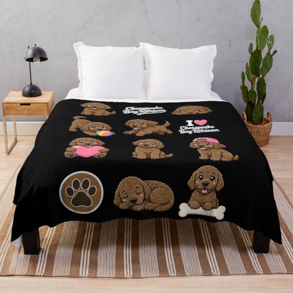 Item preview, Cute Chesapeake Bay Retriever stickers and apparel design designed and sold by rafaeltto.