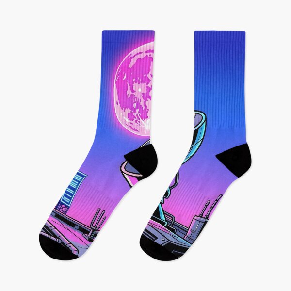 Item preview, Synthwave Satellite Dish Under Pink Moon designed and sold by Herodestroyer.
