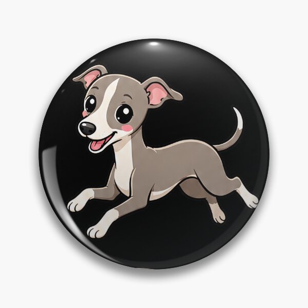 Item preview, Cute Italian Greyhound stickers and apparel design designed and sold by rafaeltto.