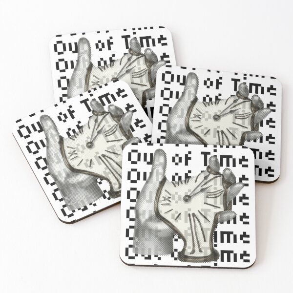 Item preview, Out of Time Surreal Melting Clock Hand Art designed and sold by DOVE Creative Studios.