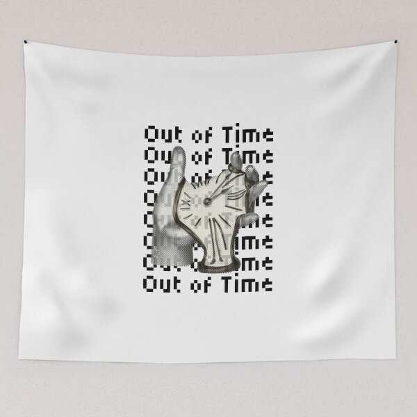 Item preview, Out of Time Surreal Melting Clock Hand Art designed and sold by DOVE Creative Studios.