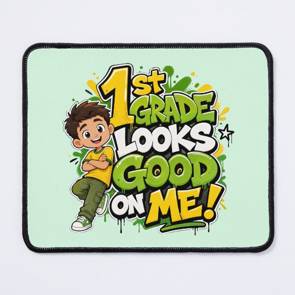 Item preview, 1st Grade Looks Good On Me – Boy Back to School designed and sold by MomParentADHD.