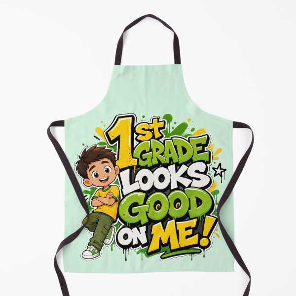 Item preview, 1st Grade Looks Good On Me – Boy Back to School designed and sold by MomParentADHD.