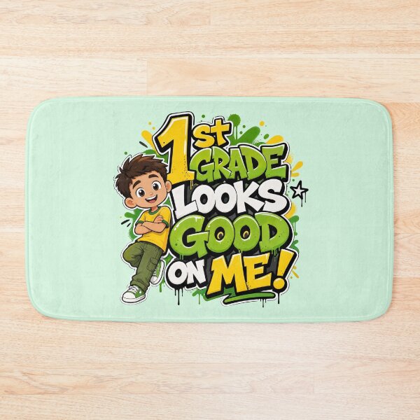 Item preview, 1st Grade Looks Good On Me – Boy Back to School designed and sold by MomParentADHD.