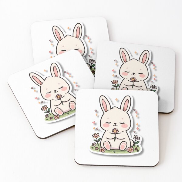 Item preview, Take Care of You – Cute Bunny Self Care Positive Sticker designed and sold by Busybeesfinds.