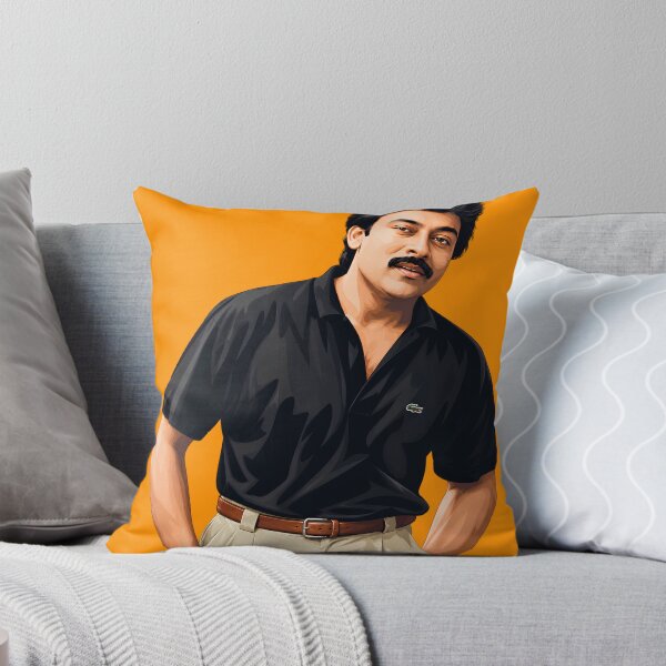 Item preview, Arte de fans de Chiranjeevi | Retrato vectorial de la megaestrella Chiranjeevi | Diseño de leyenda del cine telugu designed and sold by lexxclothing.