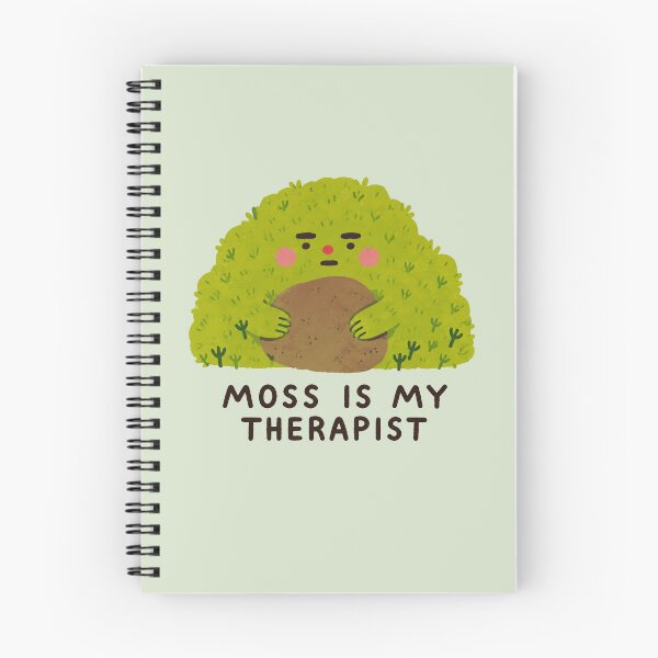 Item preview, Cute Moss Is My Therapist Nature Art designed and sold by SayMaria.