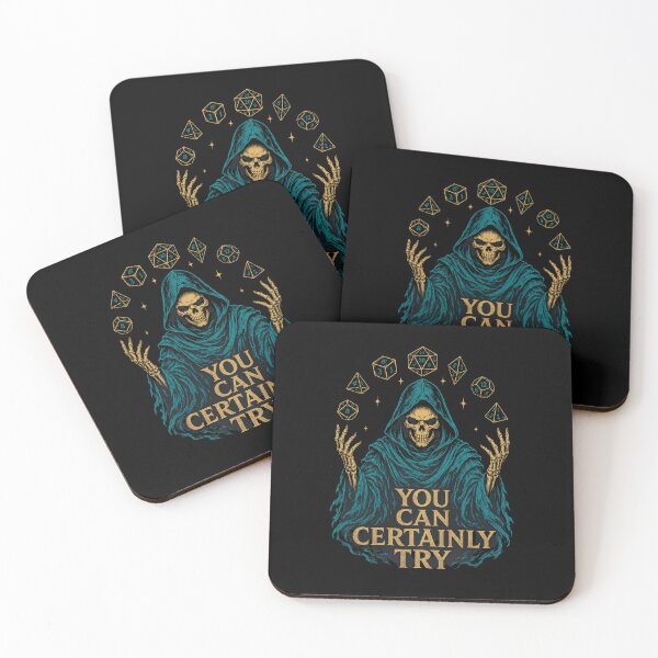 Item preview, You Can Certainly Try Grim Reaper designed and sold by bobcatmarty.