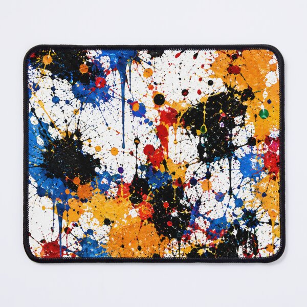 Item preview, Prismatic Splash Action Abstract Art designed and sold by THE SPLATTERED HAUS BY SAGE BANKS.