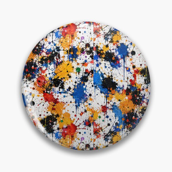 Item preview, Prismatic Splash Action Abstract Art designed and sold by THE SPLATTERED HAUS BY SAGE BANKS.