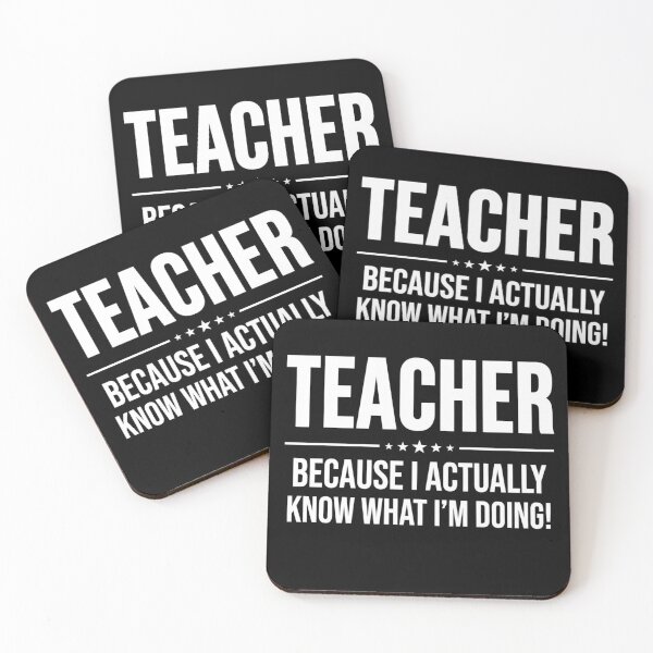Item preview, Teacher What I'm Doing Funny Teacher Classroom Humor designed and sold by Trendably.