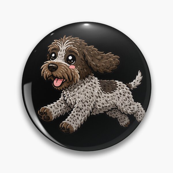 Item preview, Cute Wirehaired Pointing Griffon stickers and apparel design designed and sold by rafaeltto.