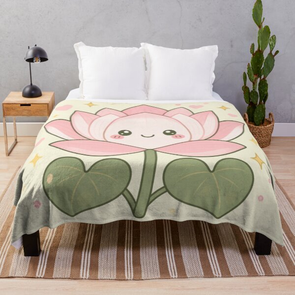 Item preview, Happiness Blooms – Cute Thai Lotus Illustration designed and sold by CosmicQuietStudio.