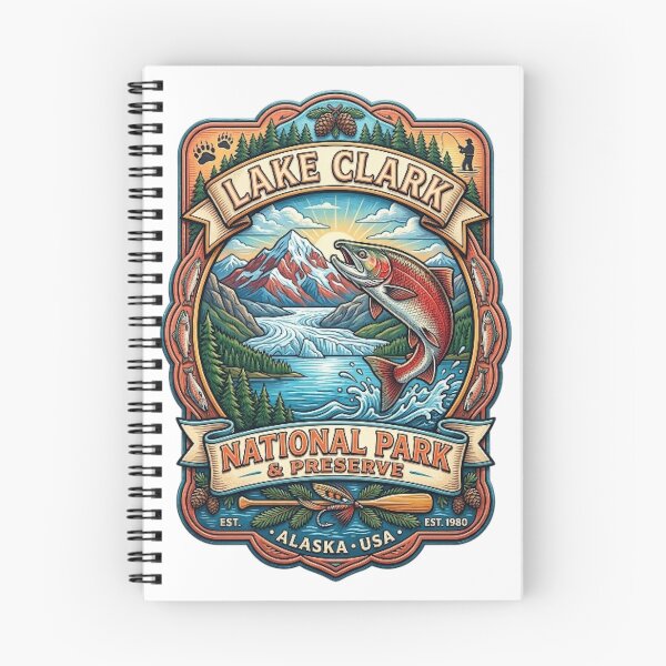 Item preview, LAKE CLARK NATIONAL PARK & PRESERVE designed and sold by likbatonboot.