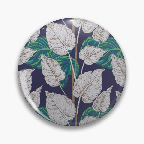 Item preview, Elegant embroidery of tropical leaves showcases artistry  designed and sold by MiraCleAI.
