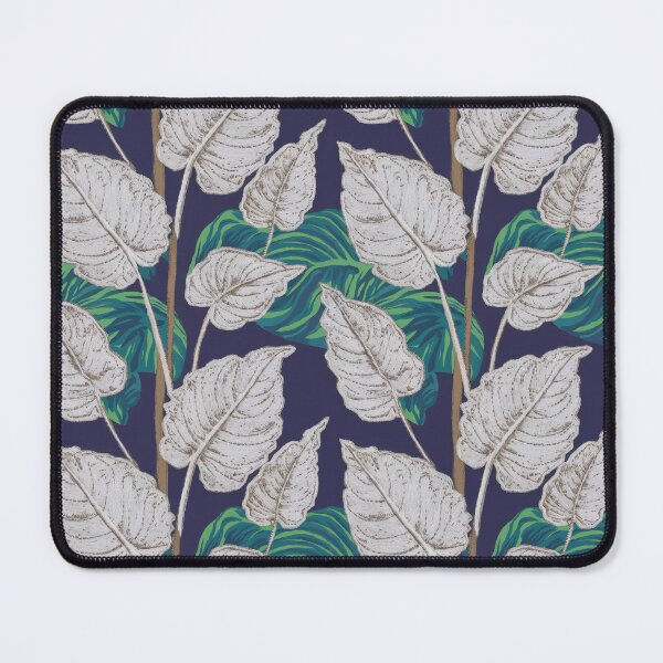 Item preview, Elegant embroidery of tropical leaves showcases artistry  designed and sold by MiraCleAI.