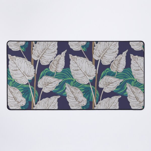 Item preview, Elegant embroidery of tropical leaves showcases artistry  designed and sold by MiraCleAI.